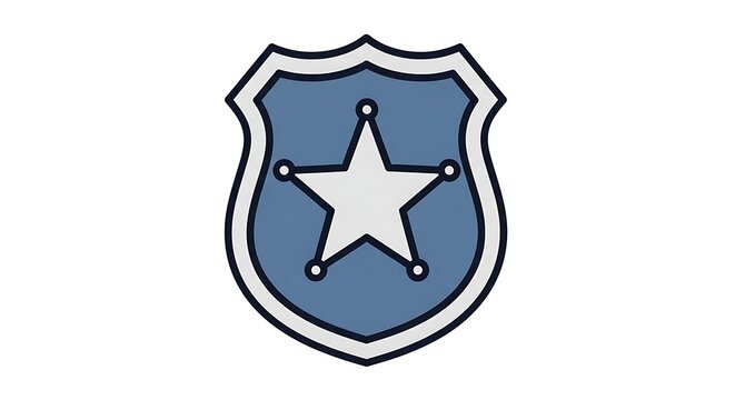 Police badge icon
