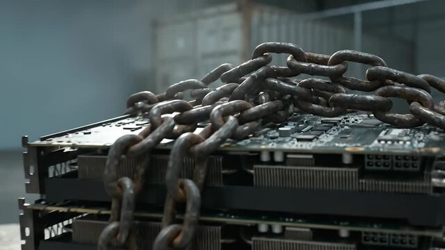 Geopolitics ai semiconductor wars resource monopoly chain lock danger tension over hardware stack gpu locked restriction control