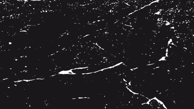 Cinematic Film Damage Overlay, Grunge Scratch and Dust Texture, Vintage Transition Background, 5s Loopable