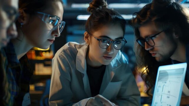 Scientists Working Together