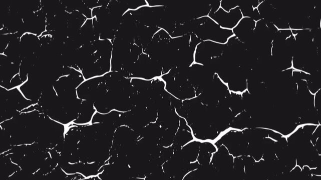 Vintage Film Scratch and Dust Overlay, Distressed Grunge Texture Transition Effect, 5s Seamless Loop