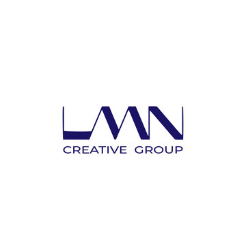 LMN Creative Group: Modern Geometric Monogram