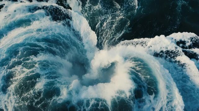Rough Ocean Waves