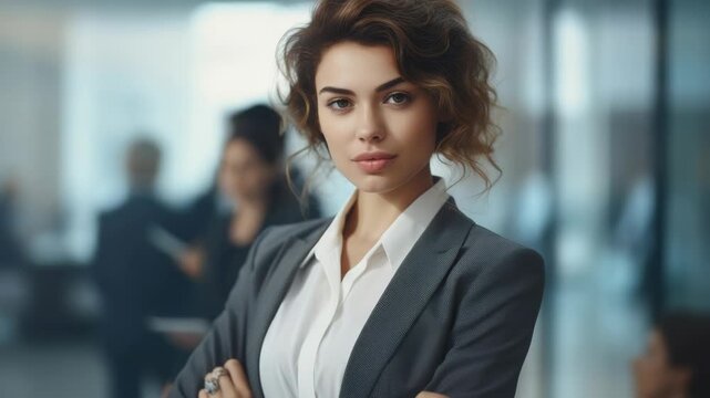 Business Woman in Meeting