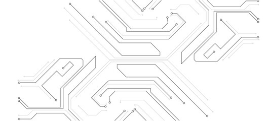 Obraz premium circuit board background