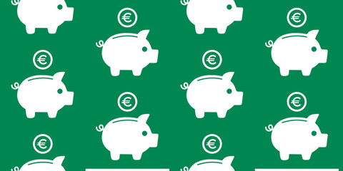 Fototapeta premium piggy bank set