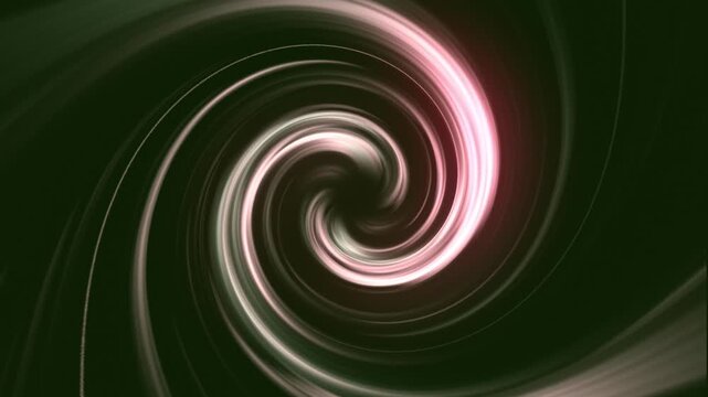 Abstract swirling vortex of light and color, creating a mesmerizing visual effect with a central bright glow and dark surrounding hues, perfect for backgrounds and design elements