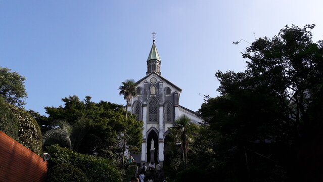 Oura Church (Basilica of the Twenty-Six Holy Martyrs of Japan) in Nagasaki, Japan