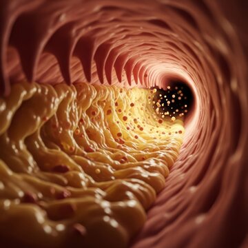 Chyme Moving Through Chyme moving through the small intestine