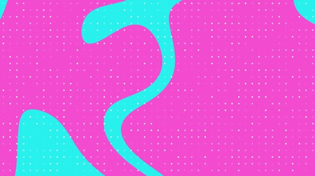 Abstract blue and pink fluid morphing shapes background fluid morphing shapes dots vibrant pattern suitable for modern digital art, creative designs, and dynamic backgrounds.