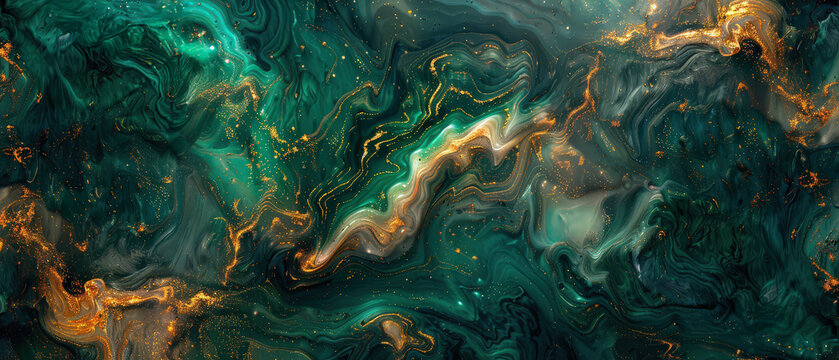 Abstract green agate texture with fluid, organic layers and soft translucency. Natural gemstone-inspired background perfect for luxury packaging, branding, product design, or elegant digital art.