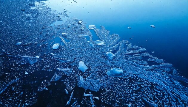 Surreal interaction of mercury and frost