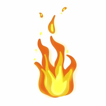 fire burning animation 