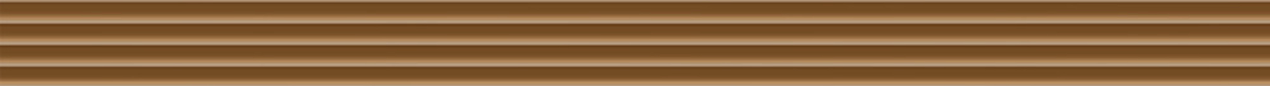 Realistic Brown Wooden Wall Molding and Skirting Board Trim Isolated on Transparent Background