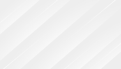 Obraz premium Gray and white diagonal line architecture geometry tech abstract subtle background