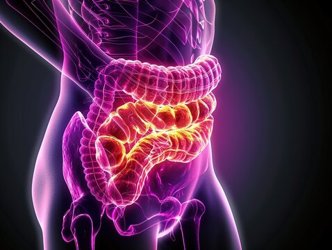 Medical illustration of pancreatic cancer, a highly aggressive malignant tumor originating in the pancreatic tissue, often diagnosed at advanced stages due to subtle early symptoms