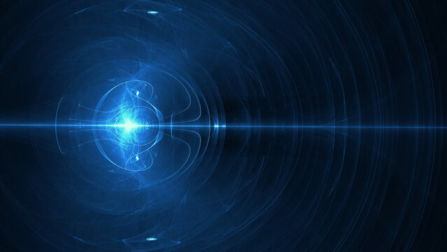 multicolored abstract background, 3d rendering, sci-fi light effect