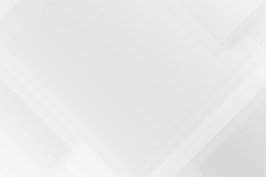 White Abstract Geometric Background with Layered Diagonal Planes and Soft Shadows