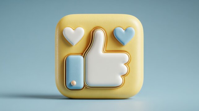 Vibrant yellow and blue smartphone representing real-time user count in social proof widget for engagement