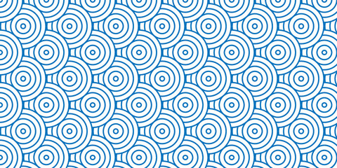 Fototapeta premium Vector paper minimal overlapping blue repeating. overlap fabric floral ornament fashion. abstract diamond pattern creative textile design. seamless clothing decoration geometric background.