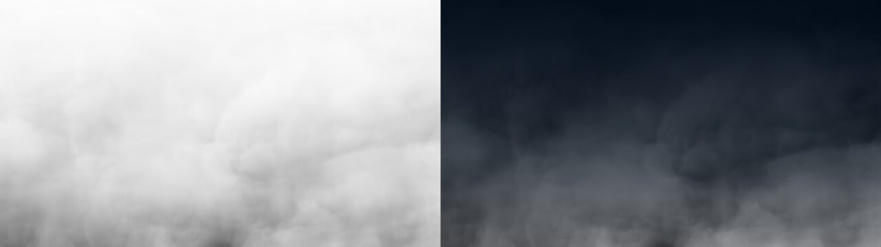 isolated smoke texture transparent fog overlay background vapor mist cutout alpha matte grey drifting