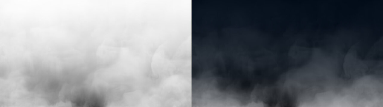 smoke texture transparent background isolated fog overlay mist vapor cutout alpha matte white floating
