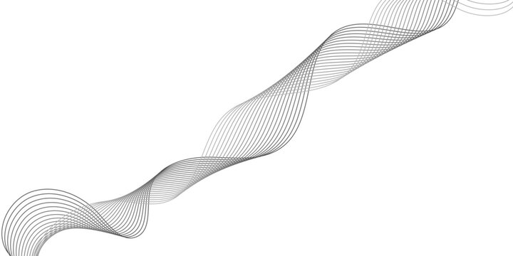 Vector illustration of an abstract background with sharp silver stainless steel waves and black knife blade lines isolated as a modern kitchen tool design