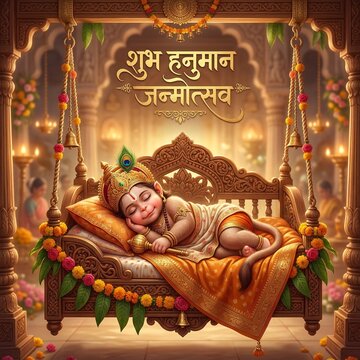 CUTE LITTLE LORD HANUMAN. HAPPY HANUMAN JAYANTI