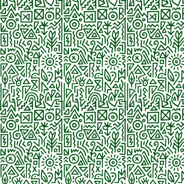 Hand-Drawn Whimsical Doodle Art