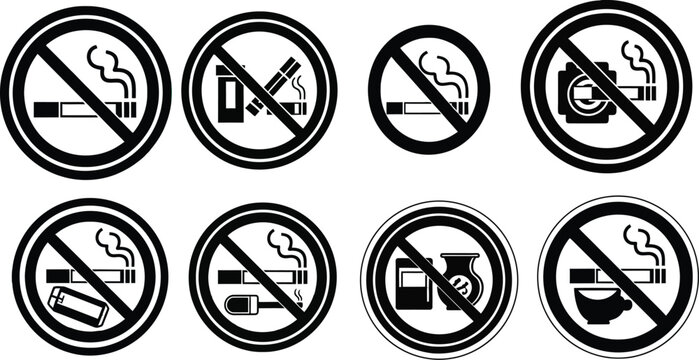 No smoking symbols