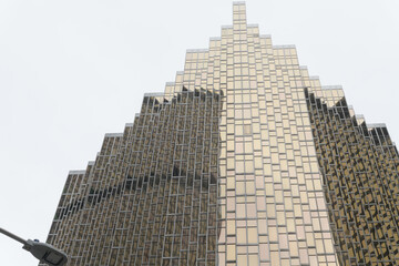 Obraz premium skyward view of Royal Bank Plaza (main address at 200 Bay St) Toronto