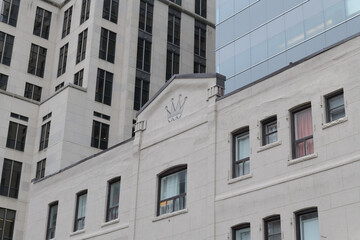 Fototapeta premium facade of The Rex Hotel Jazz and Blues Bar located at 194 Queen St W (2 St Patrick St), Toronto