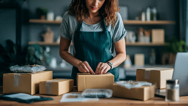 Freelancer working on laptop in a cozy home office environment with coffee and relaxed atmosphere