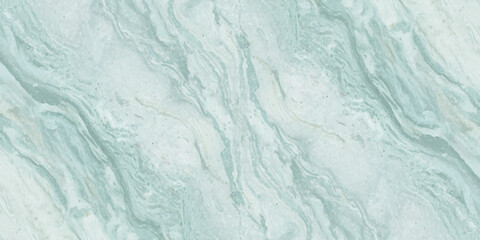 Obraz premium Abstract mint green and teal marble texture background with fluid swirling waves of luxury stone mineral pattern