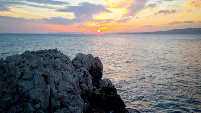 Landscape in the Cap de Nice, South of France