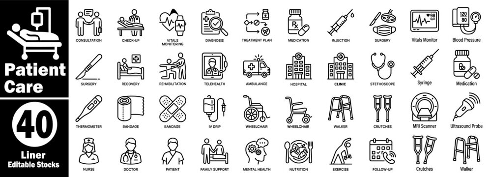 Care Plan Icons Images – Browse 58,391 Stock Photos, Vectors, and Video ...