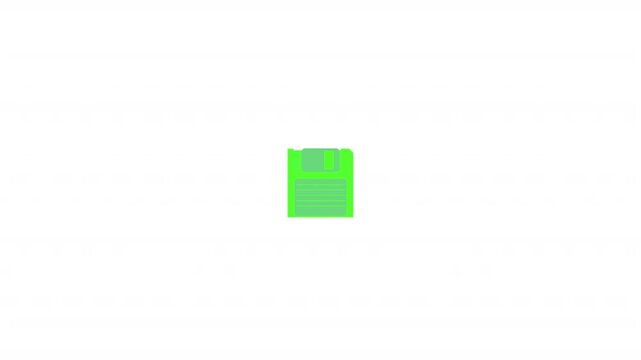 Floppy Disk Data Icon