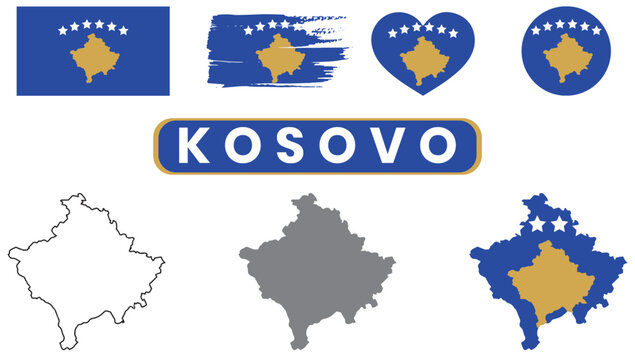 Kosovo national symbols and logosKosovo national symbols and logos