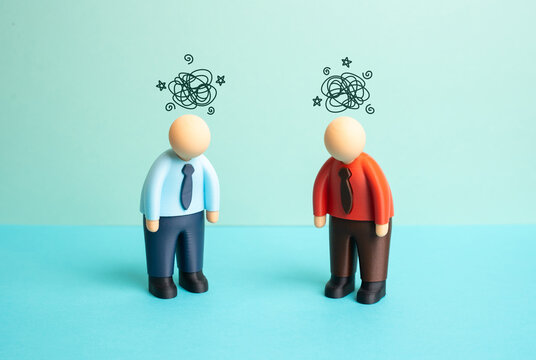 Businessmen are unable to resolve a dispute on acceptable terms. Lack of mediation. A mediator's services in business disputes. Conflict resolution improves agreements. Negotiation support