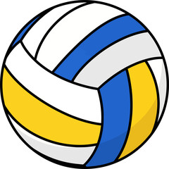 Fototapeta premium Volleyball Ball Sports Equipment.