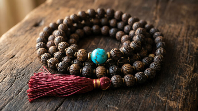 Tibetan Buddhist Mala Prayer Beads with 108 Beads