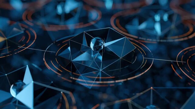 Sharpfocused tokenized loan transactions displayed on a blockchain registry interface with the rest of the darkthemed secure ledger and background data intentionally blurred.