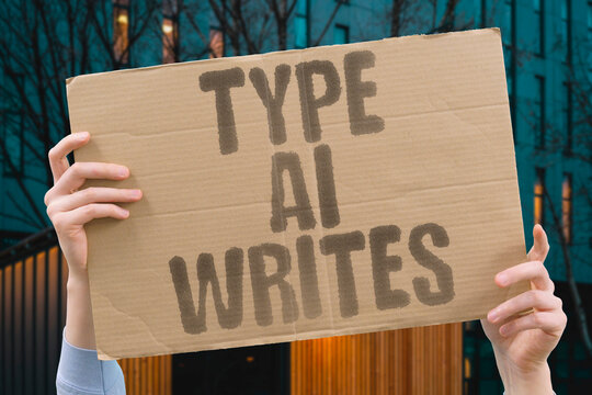 "Type AI Writes" You type the idea and AI writes the content &mdash; the boundary between thinking and producing has nearly disappeared. AI. TYPE. GENERATE. TOOL. USER.