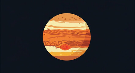 Jupiter planet in space. © dd