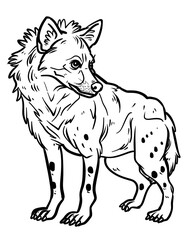 Obraz premium Animal Adults Coloring Pages, Animal Coloring Page, Animals Coloring Book, Animals Outline, Animals Lineart