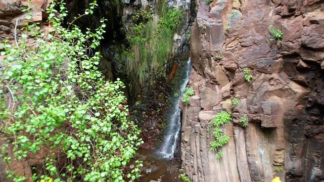 Cascada de Arure auf La Gomera als wundersch&ouml;nes Ziel einer Wanderung