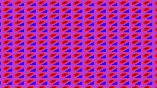 Close-up of Vibrant Colorful Plastic Mesh Pattern