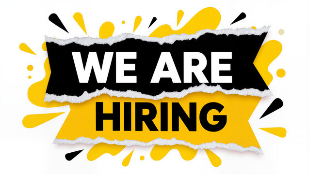 We are hiring join our team now job opportunities available