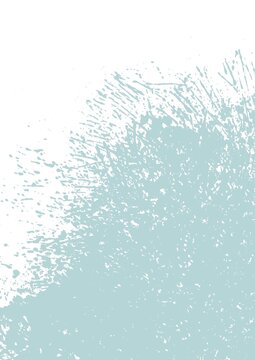 des t&acirc;ches d'encre color&eacute;es turquoise