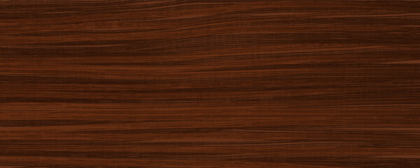 Redwood texture with horizontal veins. Dark mahogany wood background. Dried planks. Painted wooden swatch for laminate. Wood grain © Morena